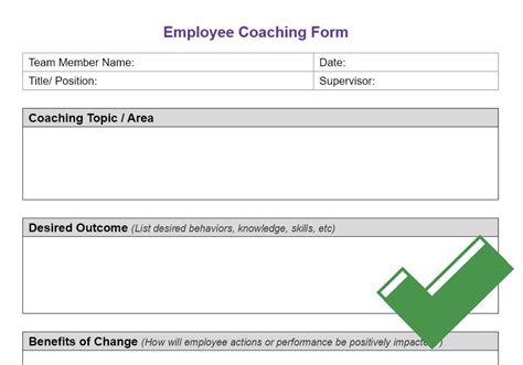 free coaching templates for managers.